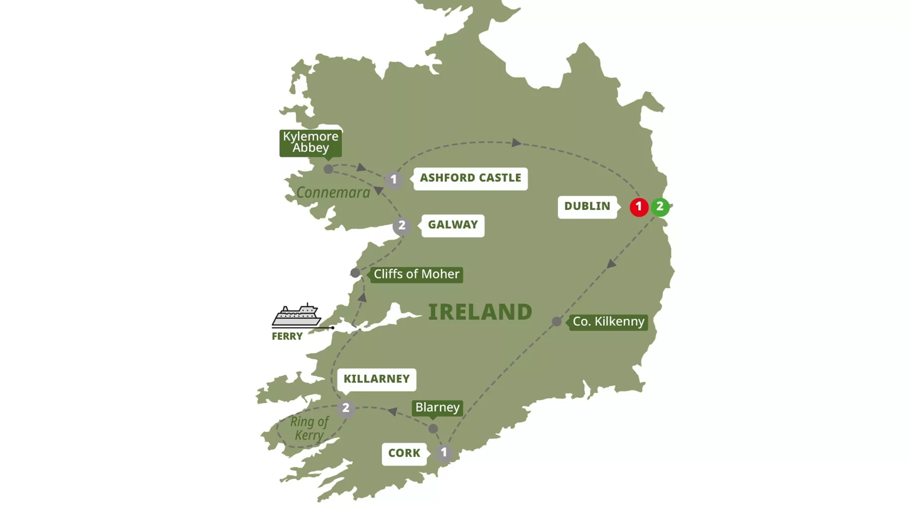 Map Iconic Ireland Ashford Castle Guided Tour 1 Map Iconic Ireland Ashford Castle Guided Tour 1