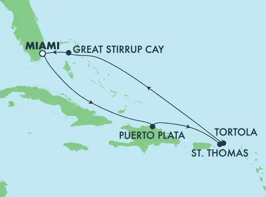 Miami 7 Day Eastern Caribbean